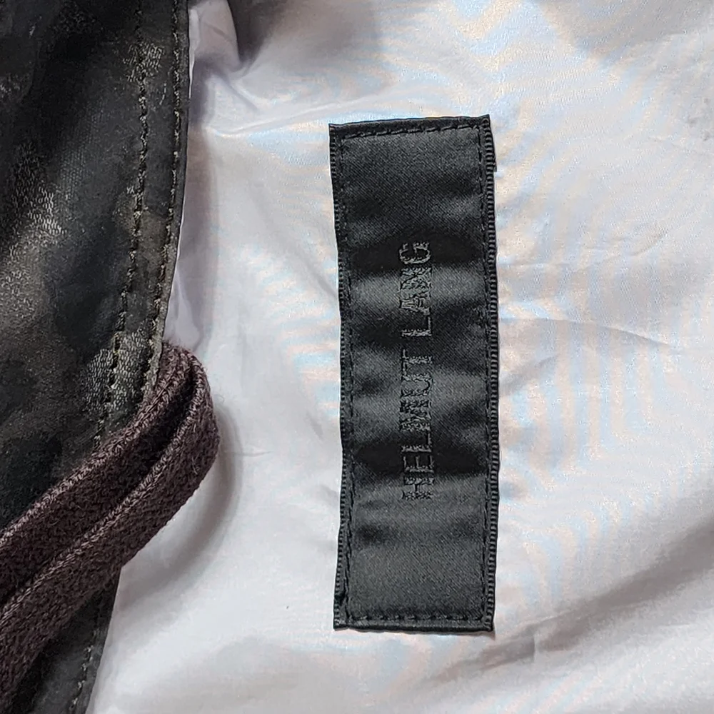 Helmut Lang Reflective Leopard Zip-Up Jacket Size Large MSRP $635 NWT - Picture 13 of 16